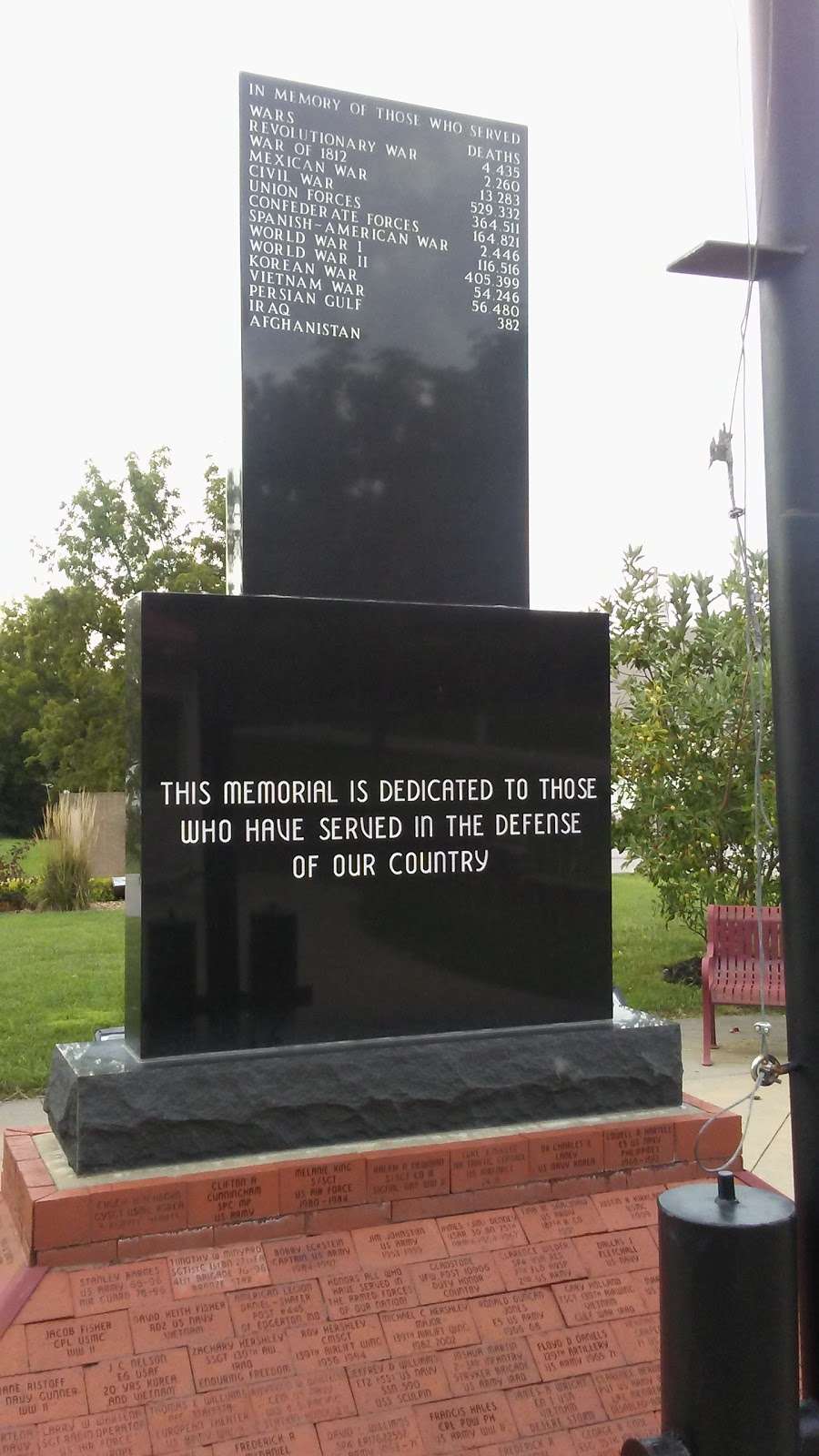 Veterans Memorial | N Clark Ave, Edgerton, MO 64444, USA