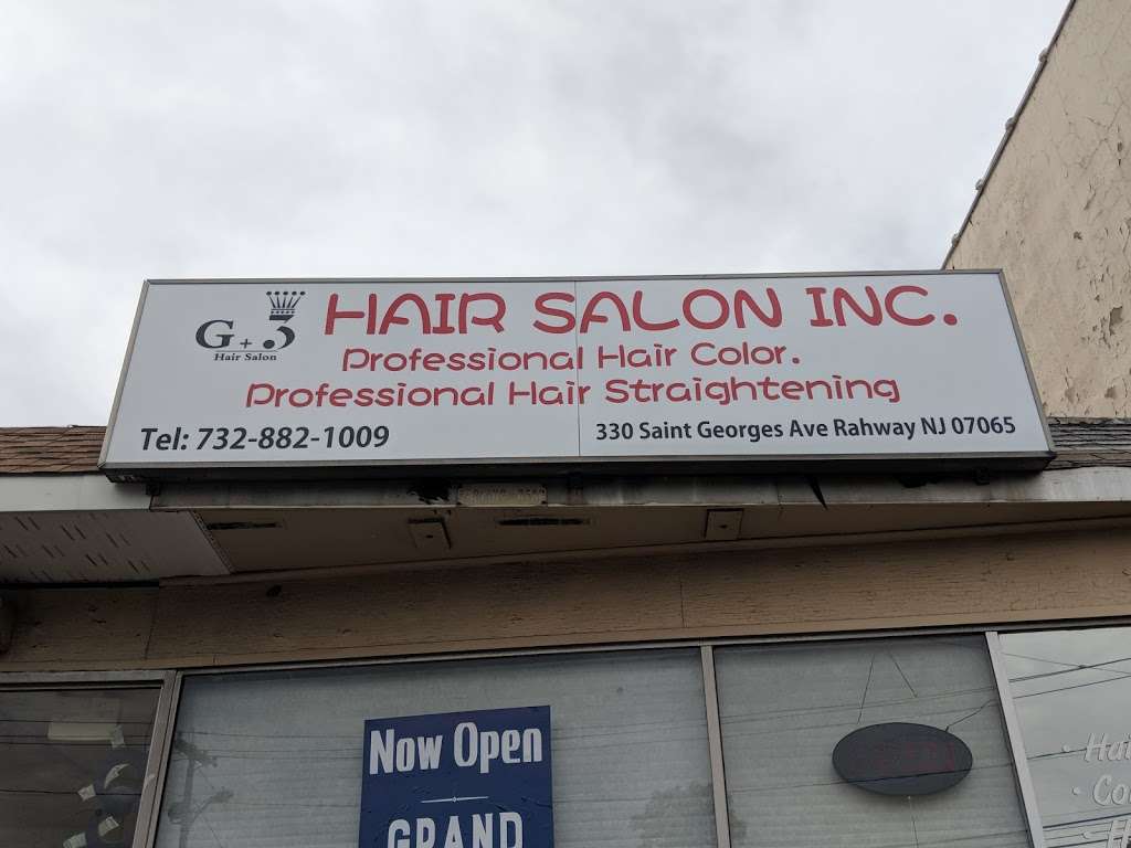 G + 3 hair salon | 330 St George Ave, Rahway, NJ 07065, USA | Phone: (732) 882-1009