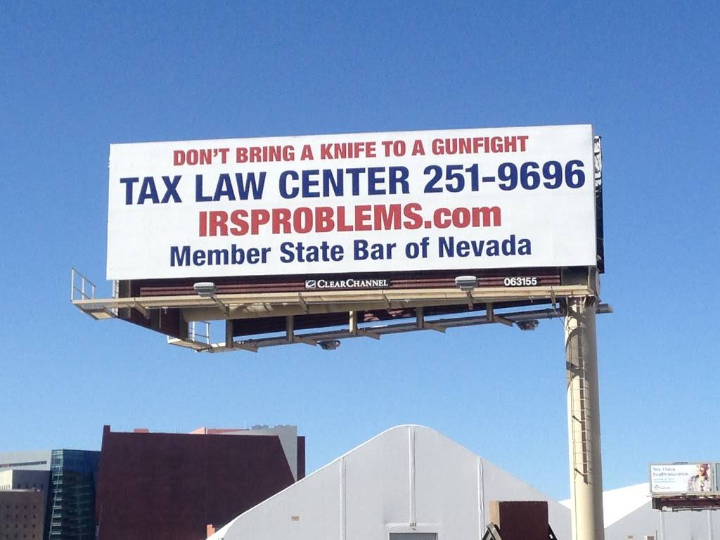 Tax Law Center | 6236 Laredo St, Las Vegas, NV 89146, USA | Phone: (702) 251-9696