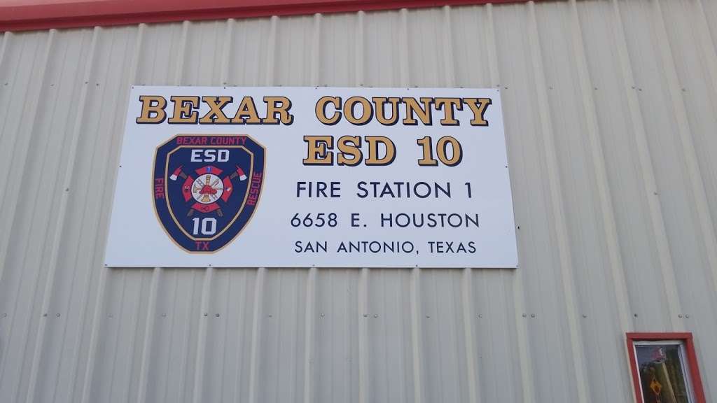Bexar County ESD #10 Station 1 | 2113 6658, FM 1346, San Antonio, TX 78220, USA | Phone: (210) 661-3144