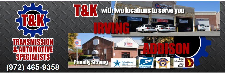 T&K Transmission & Automotive Specialists - Auto Repair | Car Re | 15200 Marsh Ln, Addison, TX 75001, USA | Phone: (972) 241-8833