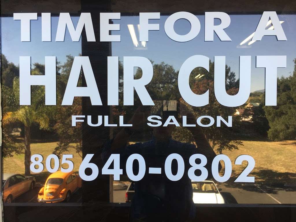 Time For A Hair Cut | 100 E El Roblar Dr, Ojai, CA 93023, USA | Phone: (805) 640-0802