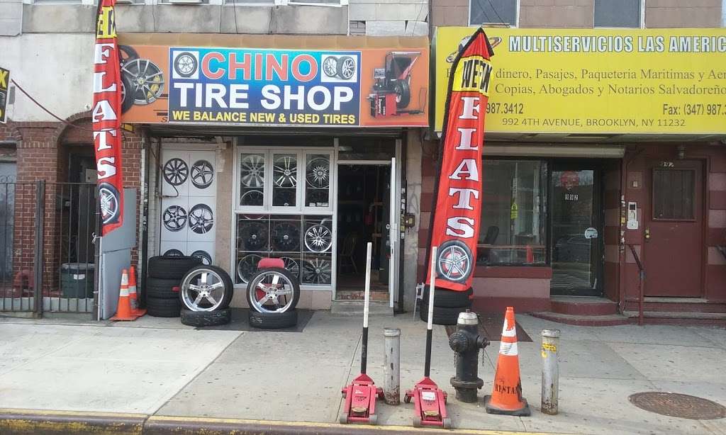 Chino tire shop | 994 4th Ave, Brooklyn, NY 11232 | Phone: (646) 379-8943