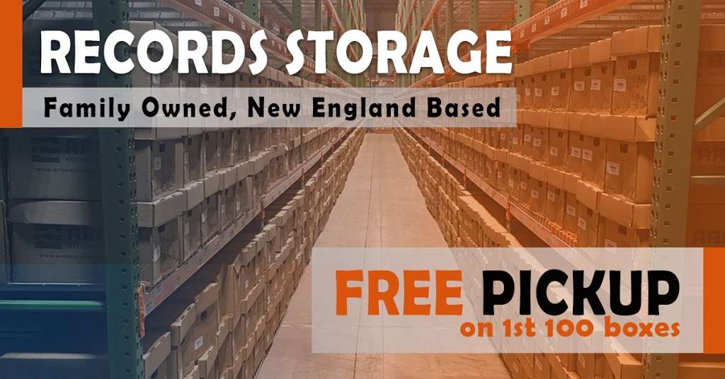 ARMS Record Storage | 388 Newburyport Turnpike, Rowley, MA 01969, USA | Phone: (800) 225-3688