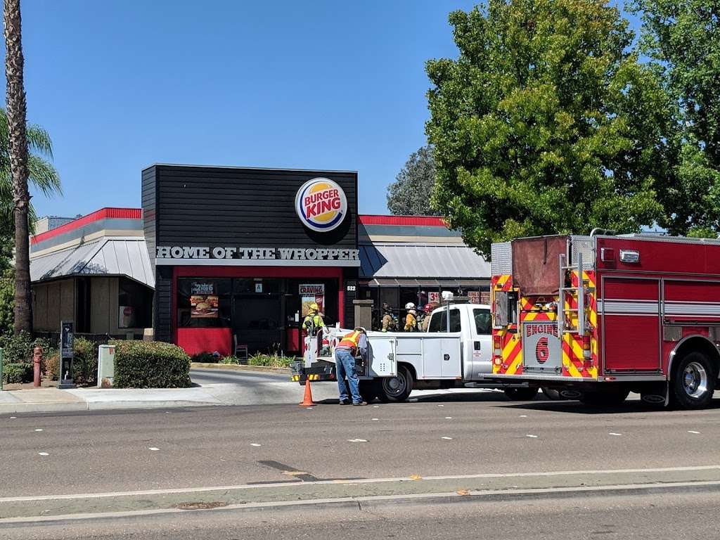 Burger King | 822 N Johnson Ave St, El Cajon, CA 92020 | Phone: (619) 387-3848