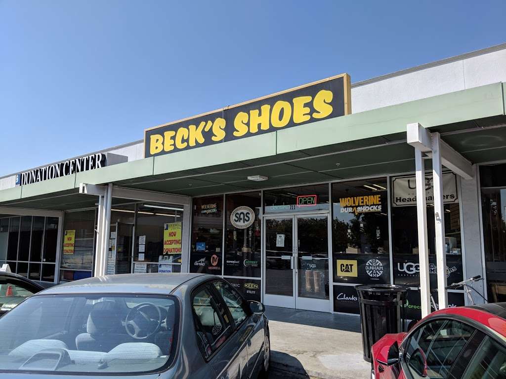 Becks Shoes | 711 Sunnyvale Saratoga Rd, Sunnyvale, CA 94087, USA | Phone: (408) 245-1745