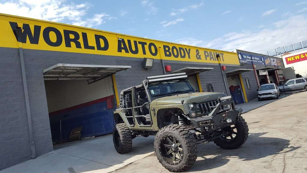 World Auto Body & Paint Center | 1199 South La Brea Ave, Los Angeles, CA 90019, USA | Phone: (323) 931-9399