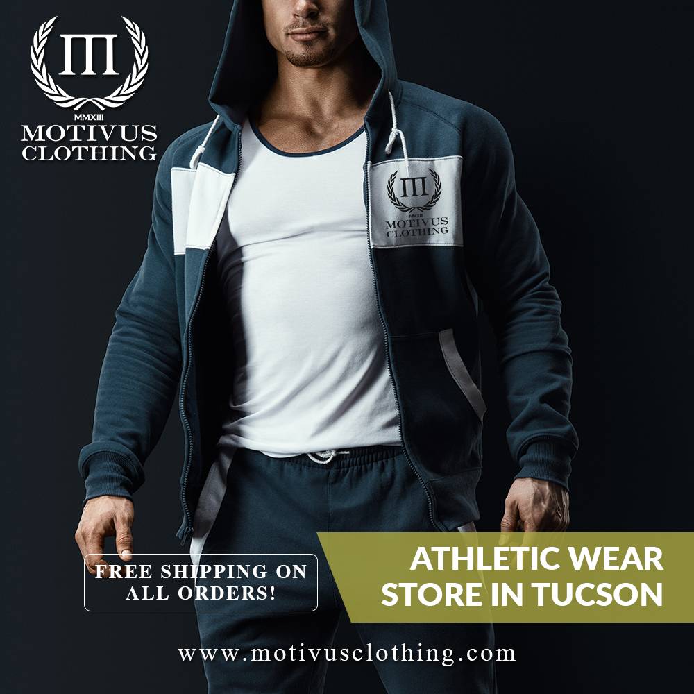 Motivus Clothing | Workout Clothes & Supplements | 2860 W Ina Rd Suite 108, Tucson, AZ 85741, USA | Phone: (520) 638-8716