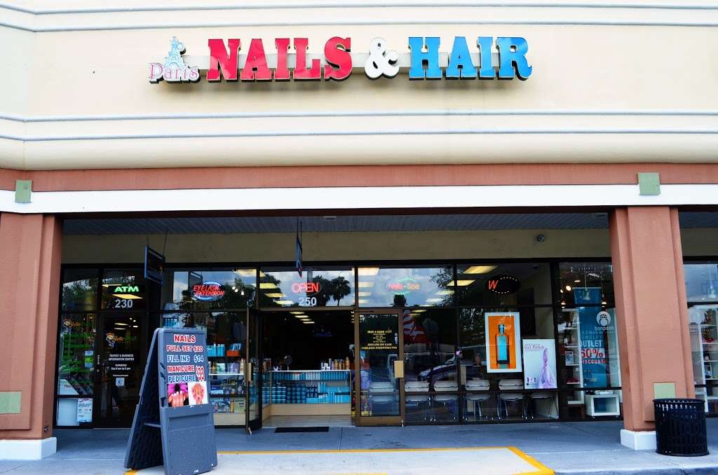 Paris Nails & Hair | 5295 International Dr #250, Orlando, FL 32819, USA | Phone: (407) 248-9005