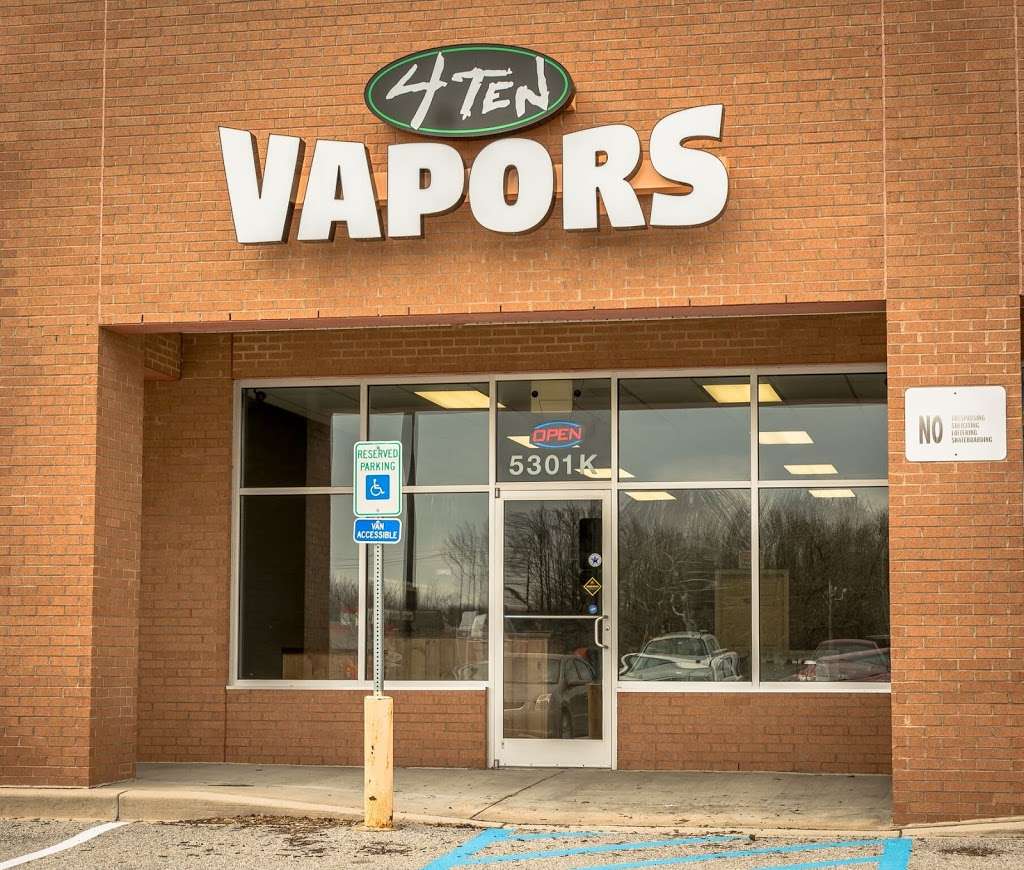 4TEN Vapors | 5301 Pulaski Hwy suite k, Perryville, MD 21903, USA | Phone: (410) 618-2211