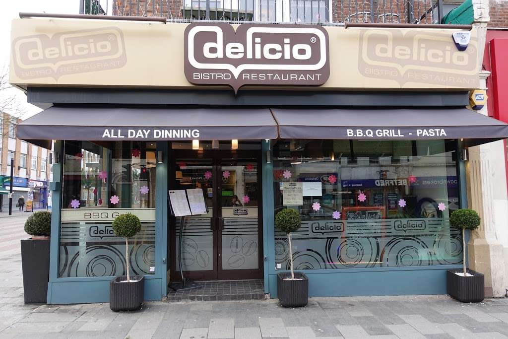 Delicio Cafe Brasserie | 116 Eltham High St, London SE9 1BW, UK | Phone: 020 7998 1421