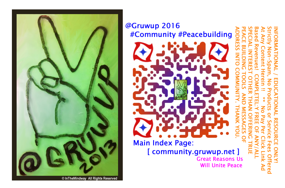 @Gruwup.net : Peacebuilding WebSite Headquarters | 3260 Grande Vista Ave, San Bernardino, CA 92405, USA | Phone: (720) 446-7044