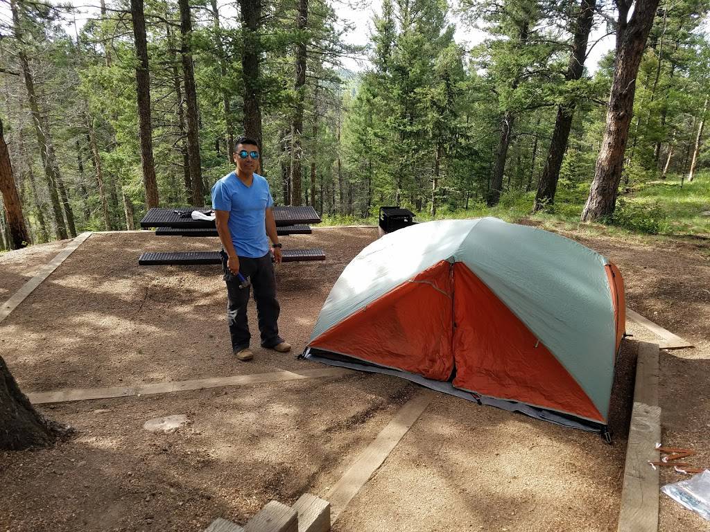 Thunder Ridge Campground | Rampart Range Rd, Woodland Park, CO 80863, USA | Phone: (719) 636-1602