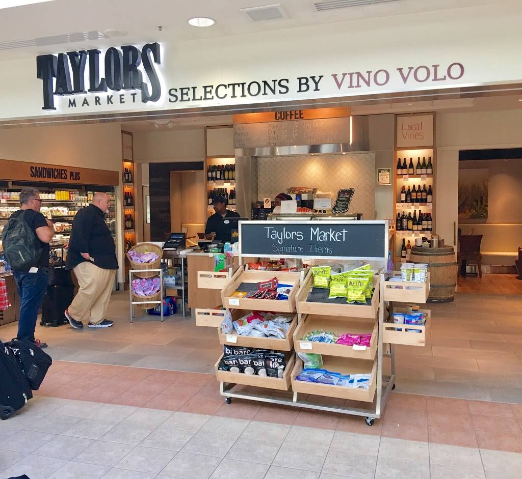 Taylors Market Selections by Vino Volo | Sacramento International Airport (SMF), Terminal A, 6850-6900 Airport Blvd E, Sacramento, CA 95837, USA | Phone: (916) 929-8466