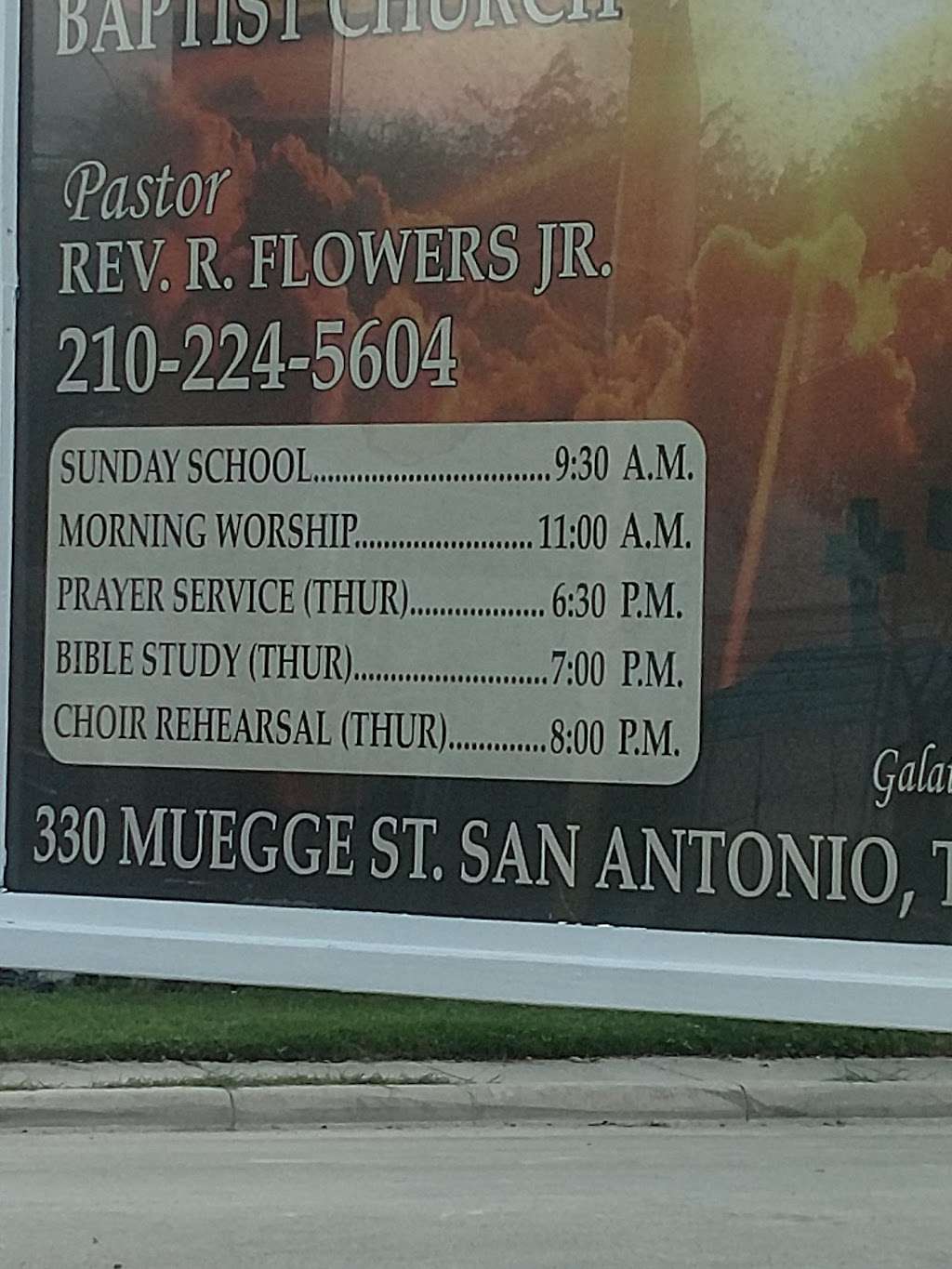 Rising Star Missionary Baptist Church | 330 Muegge, San Antonio, TX 78202, USA | Phone: (210) 224-5604