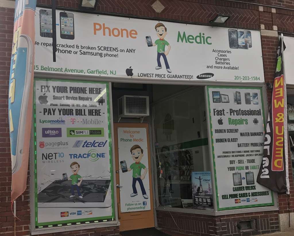 iPhone, Android, & Tablet Repair by Phone Medic | 45 Belmont Ave, Garfield, NJ 07026 | Phone: (201) 203-1584