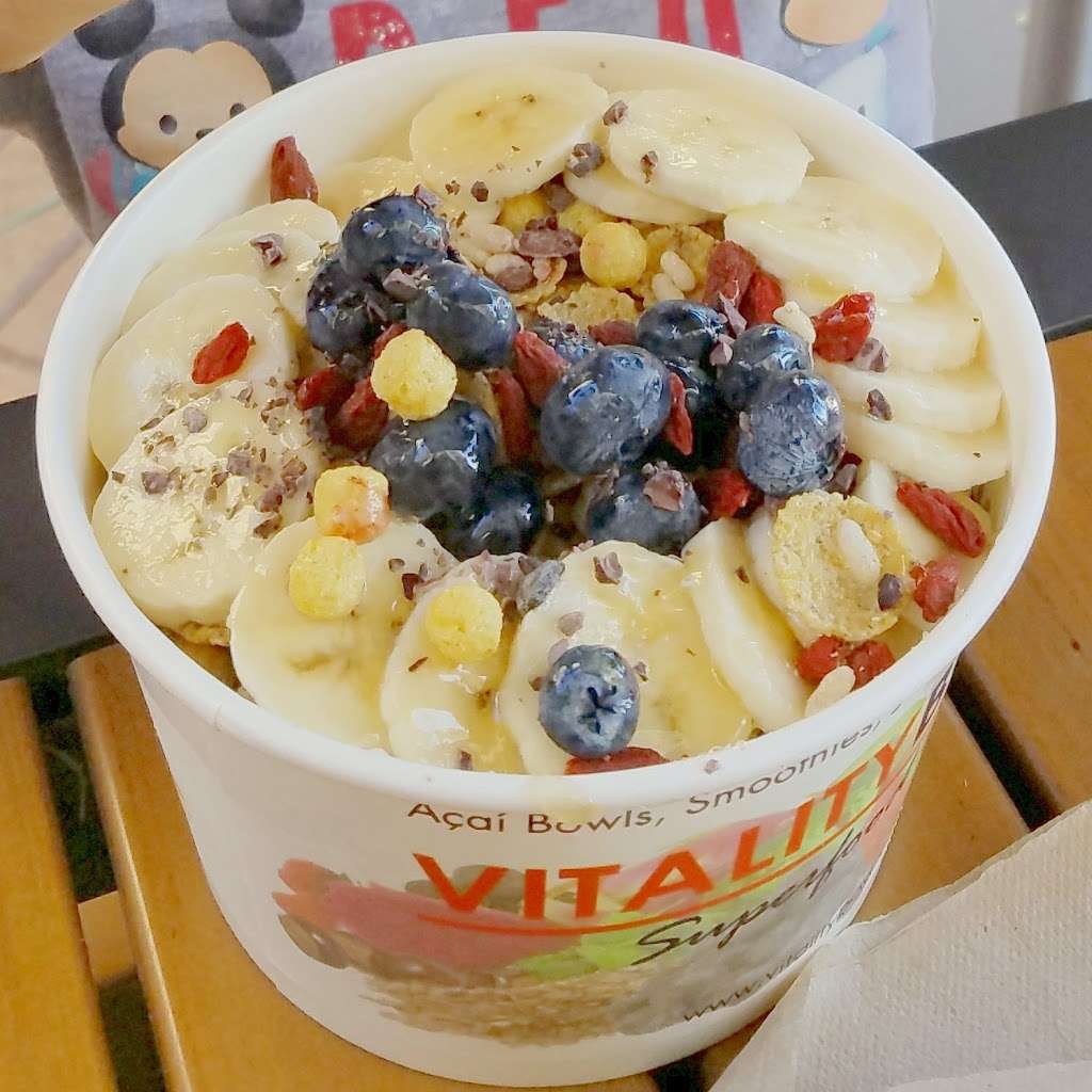 Vitality Bowls Santa Clara | 3555 Monroe St #70, Santa Clara, CA 95051, USA | Phone: (408) 249-0699