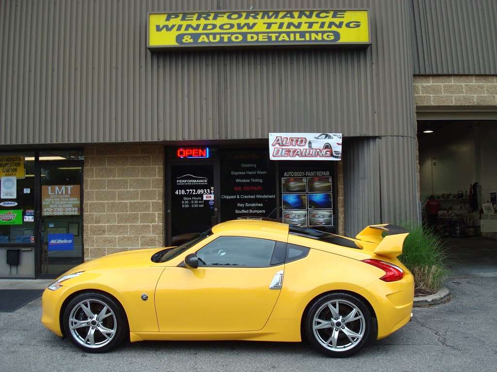 Performance Window Tinting & Auto Detailing | 7389 Washington Blvd Ste 103, Elkridge, MD 21075 | Phone: (410) 772-0933