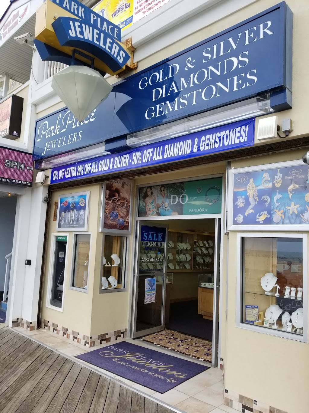 Park Place Jewelers | Boardwalk between 2nd & 3 Street, 209 N Atlantic Ave, Ocean City, MD 21842, USA | Phone: (410) 289-6500