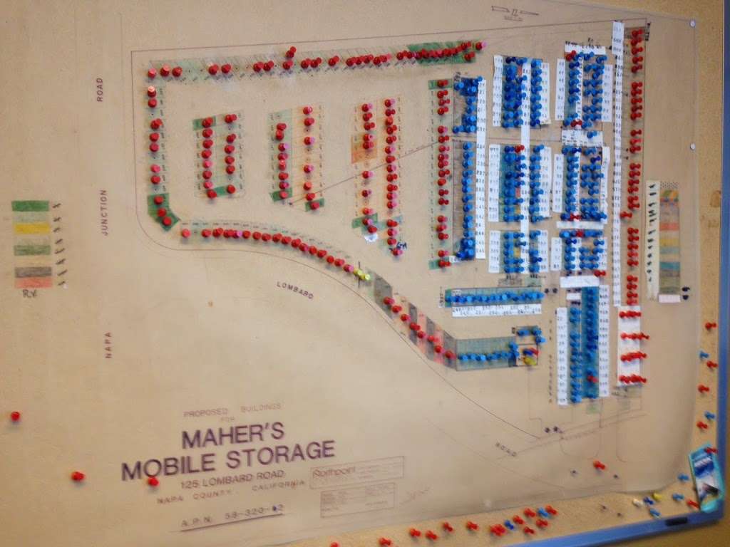 Mahers Mini Storage | 125 Lombard Rd, American Canyon, CA 94503, USA | Phone: (707) 642-7809