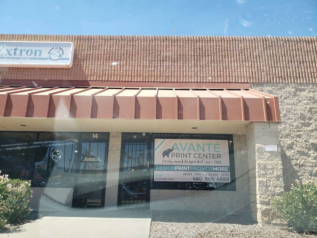 Avante Print Center | 218 W Hampton Ave #13, Mesa, AZ 85210, USA | Phone: (480) 969-4888