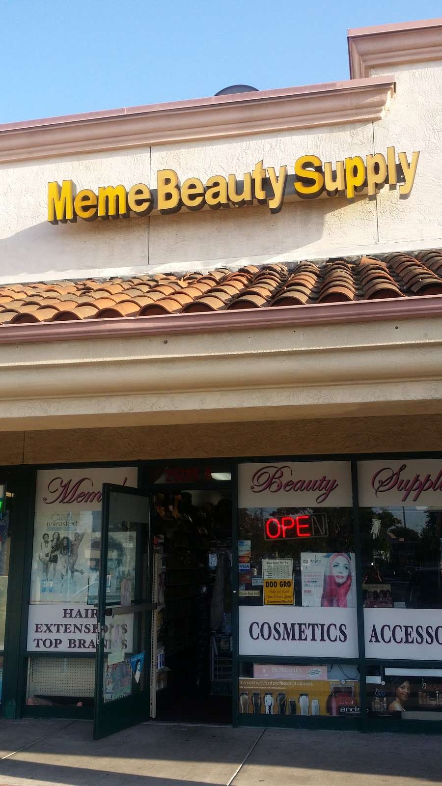 Meme Beauty Supply | 25125 Santa Clara St, Hayward, CA 94544, USA | Phone: (510) 259-1779