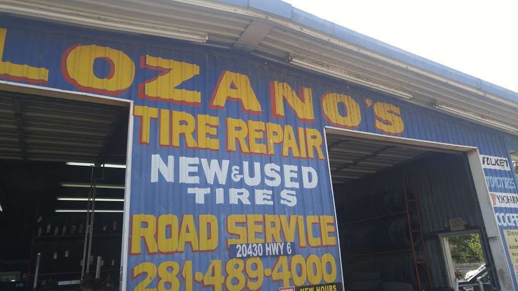Lozano & Sons Tire Repair | 20430 Morris Ave, Manvel, TX 77578, USA | Phone: (281) 489-4000