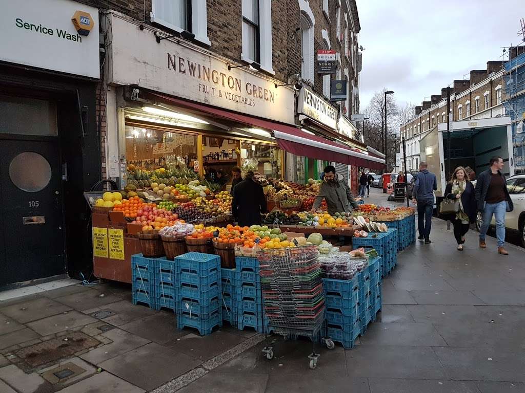 Newington Green, fruits & vegetables London | 109 Newington Green Rd, Mildmay Ward, London N1 4QY, UK | Phone: 020 7354 0990