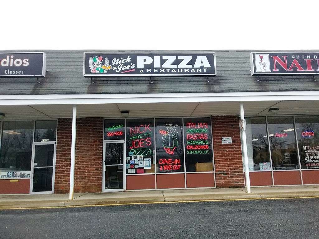 Nick & Joes Pizza | 413 New London Rd, Newark, DE 19711, USA | Phone: (302) 292-3736