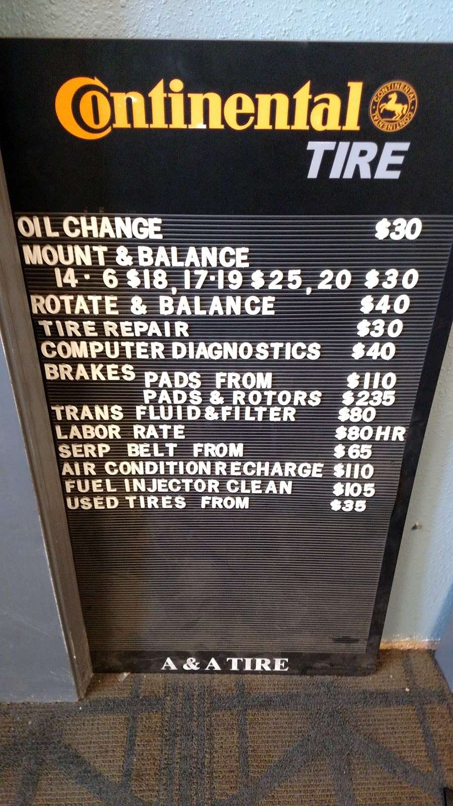 A & A Tires | 3700 S 108th St, Greenfield, WI 53228, USA | Phone: (414) 327-6990