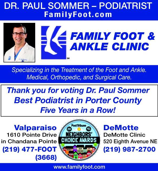 A Clinic For Foot Pain Relief | 1610 Pointe Dr, Valparaiso, IN 46383 | Phone: (219) 477-3668