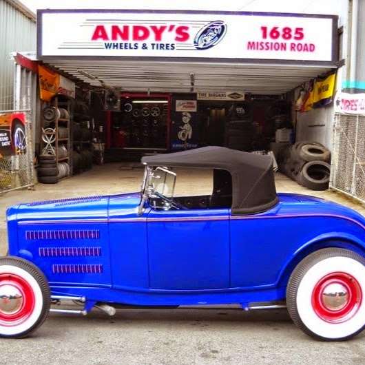 Andys Wheels & Tires | 1685 Mission Rd, South San Francisco, CA 94080, USA | Phone: (650) 755-4400