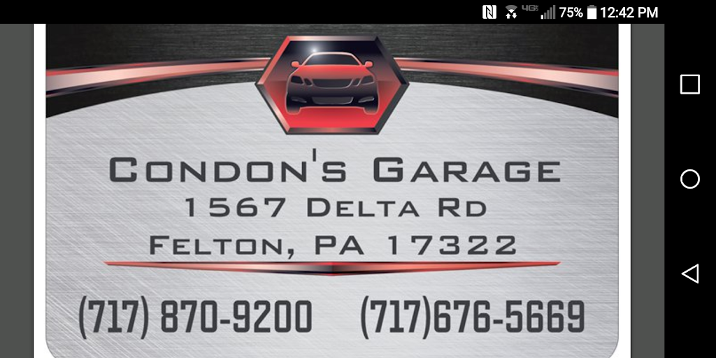 Condons Garage | Transmission Rebuild, Head Gasket Repair, Car  | 1567 Delta Rd, Felton, PA 17322, USA | Phone: (717) 870-9200