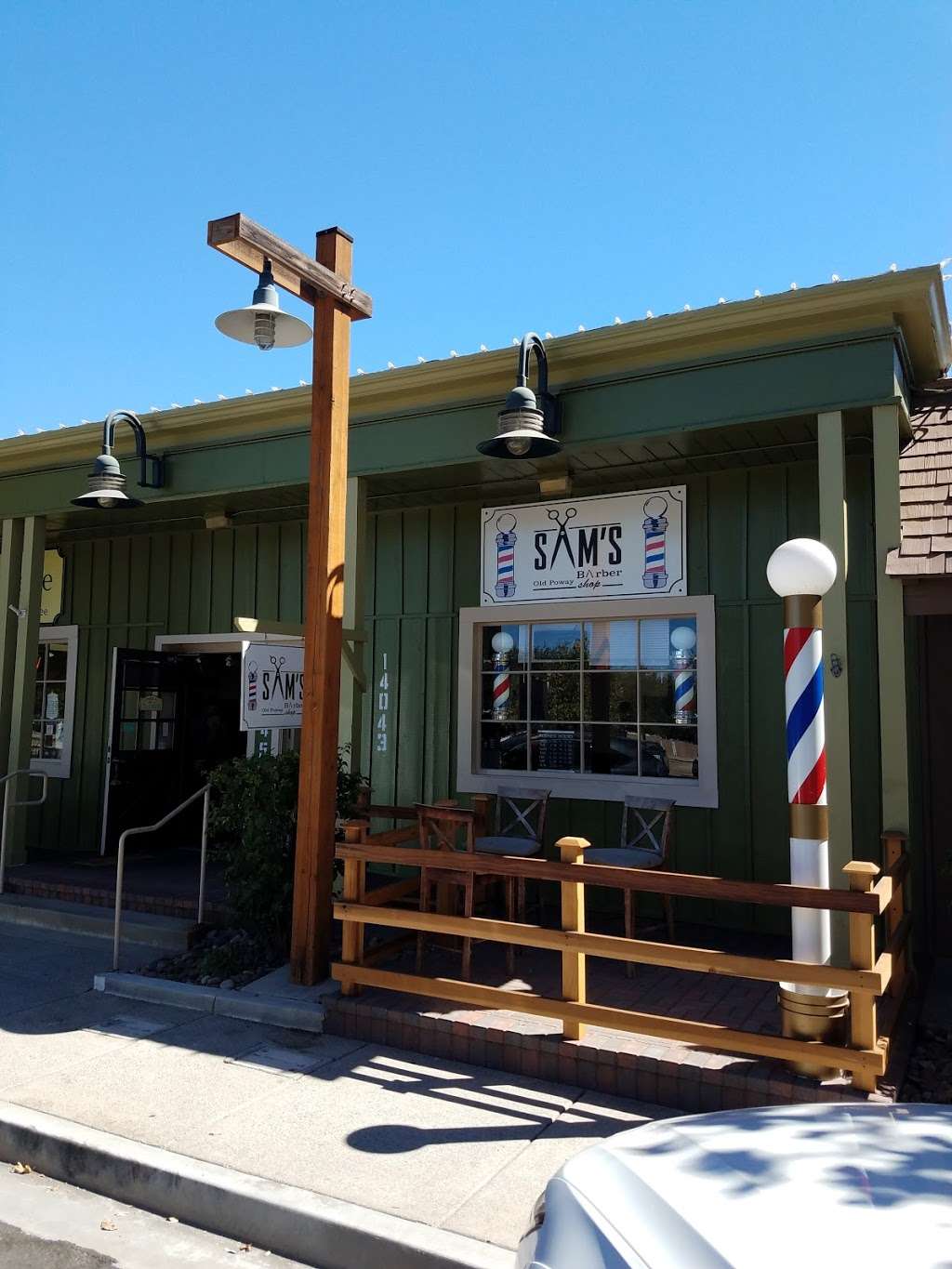 Sams Old Poway Barber Shop | 14043 Midland Rd, Poway, CA 92064, USA | Phone: (858) 668-7477