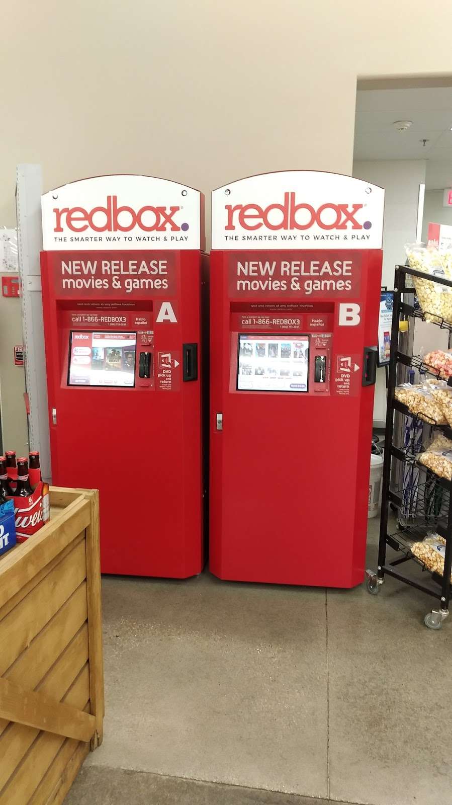 Redbox | 3504 Clinton Parkway, Lawrence, KS 66047, USA | Phone: (866) 733-2693