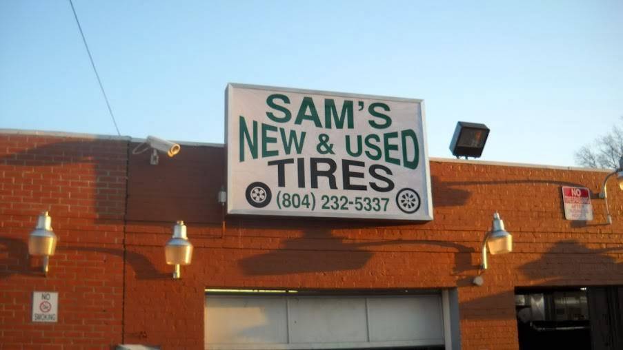 Sams New & Used Tires | 3158 Hull St, Richmond, VA 23224, USA | Phone: (804) 232-5337