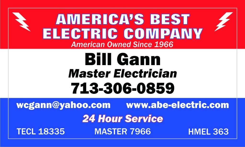 Americas Best Electric Co. | 15610 Valley Bend Dr, Houston, TX 77068, USA | Phone: (713) 306-0859