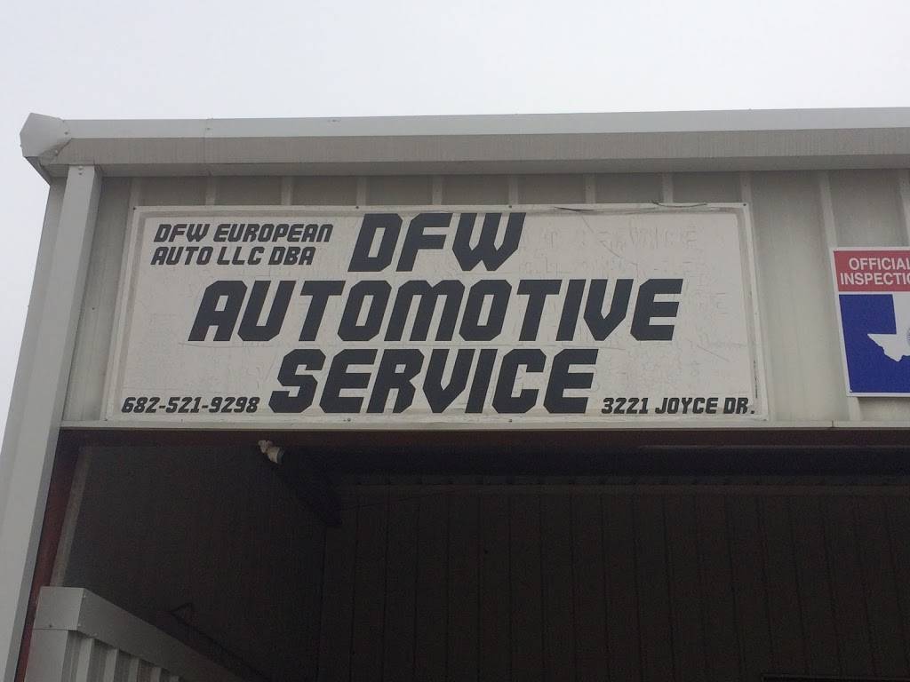 DFW AUTOMOTIVE SERVICE | 3221 Joyce Dr, Fort Worth, TX 76116, USA | Phone: (682) 521-9298