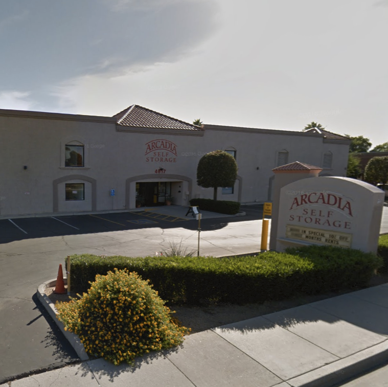 Arcadia Self Storage | 4817 E Indian School Rd, Phoenix, AZ 85018, USA | Phone: (602) 952-2749