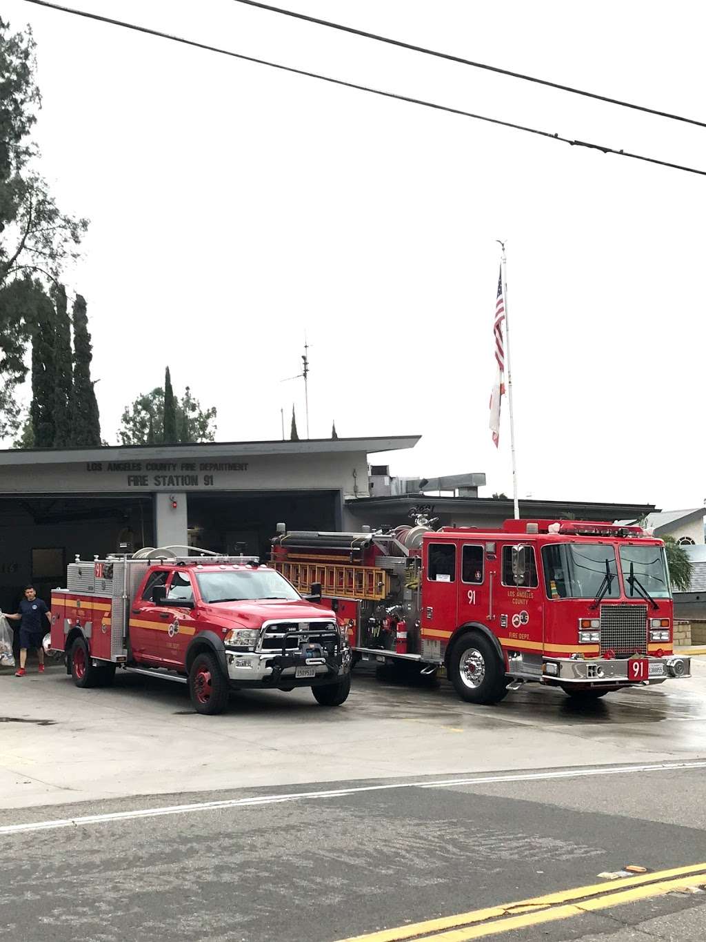 Los Angeles County Fire Dept. Station 91 | 2691 Turnbull Canyon Rd, Hacienda Heights, CA 91745 | Phone: (562) 696-8850