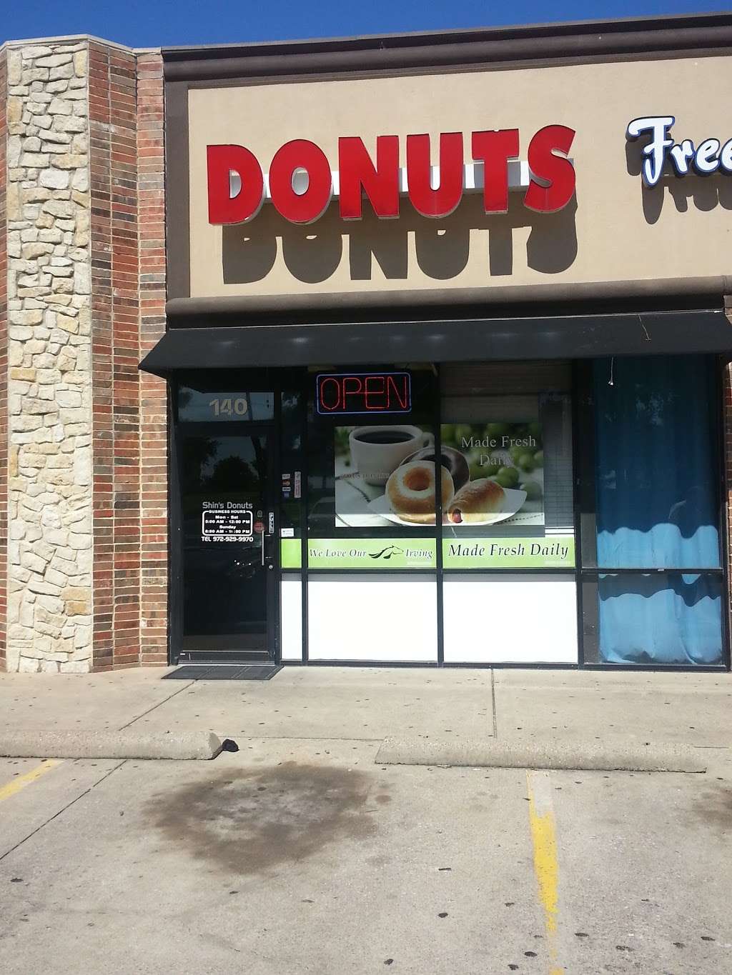 Shins Donuts | 8251 N Belt Line Rd # 140, Irving, TX 75063, USA | Phone: (972) 929-9970 Shins Donuts | 8251 N Belt Line Rd # 140, Irving, TX 75063, USA | Phone: (972) 929-9970
