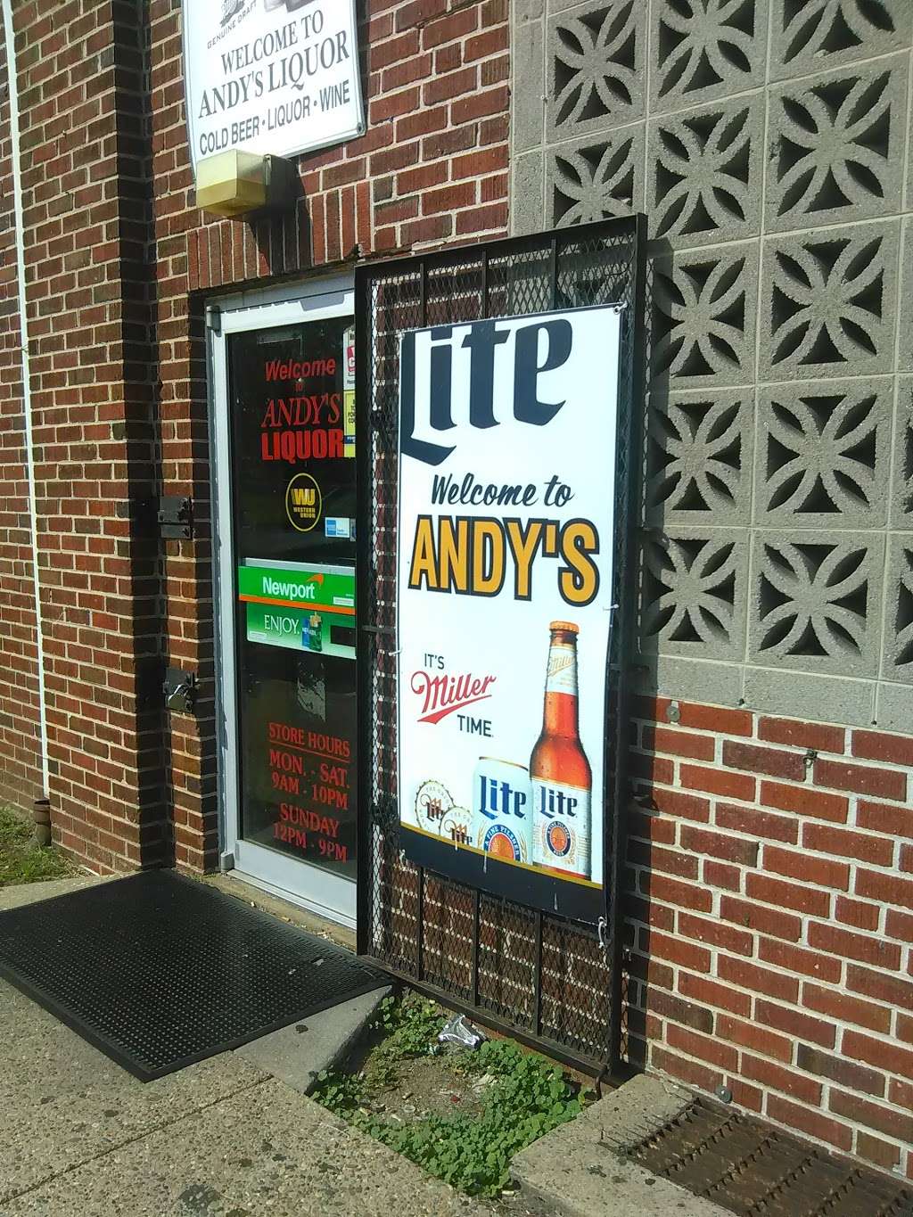 Andys Liquor | 199 S Virginia Ave, Penns Grove, NJ 08069 | Phone: (856) 299-2567