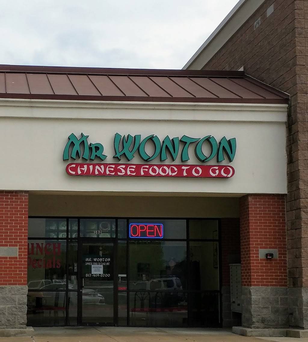 Mr Wonton Chinese Restaurant | 2356 SE Green Oaks Blvd #0918, Arlington, TX 76018, USA | Phone: (817) 419-8700