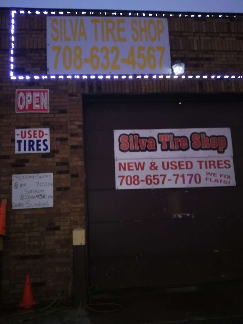 Silva tire shop | 500 Mannheim Rd #300, Hillside, IL 60162, USA | Phone: (708) 657-7170