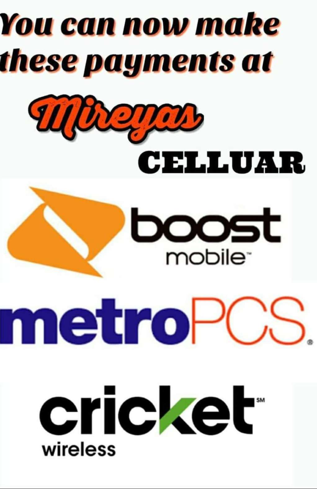 Mireyas Wireless | 517 Bear Mountain Blvd, Arvin, CA 93203, USA | Phone: (661) 390-4900