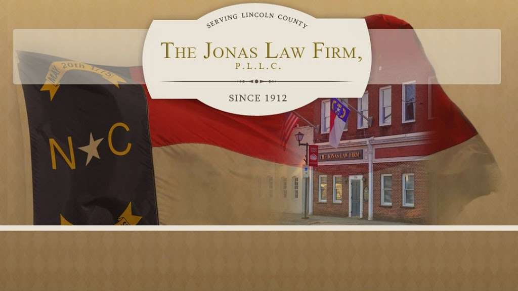 The Jonas Law Firm, P.L.L.C. | 1258 NC-16 Business, Denver, NC 28037, USA | Phone: (704) 483-2016