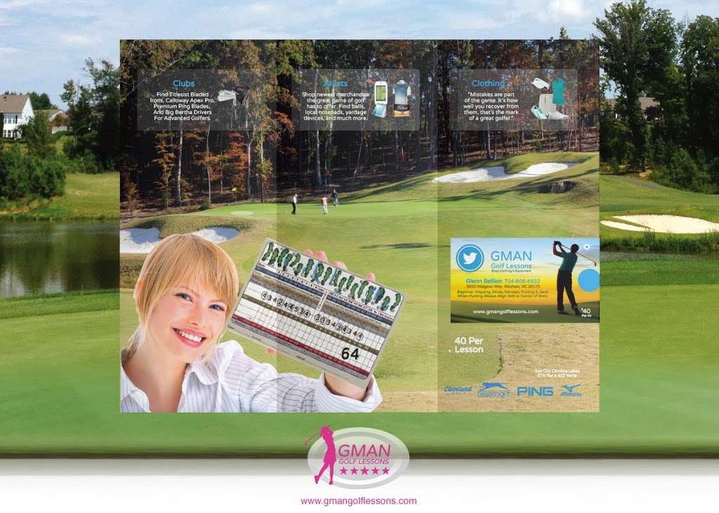 Gman Golf Lessons | 3900 Widgeon Way, Waxhaw, NC 28173, USA | Phone: (704) 608-4932