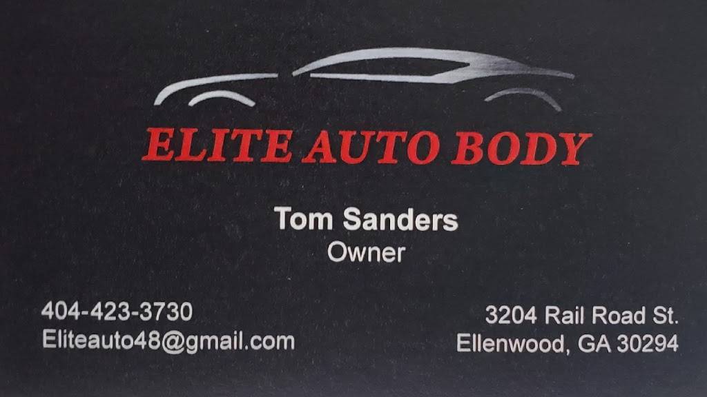 Elite Auto Body | 3204 Railroad St, Ellenwood, GA 30294 | Phone: (404) 423-3730