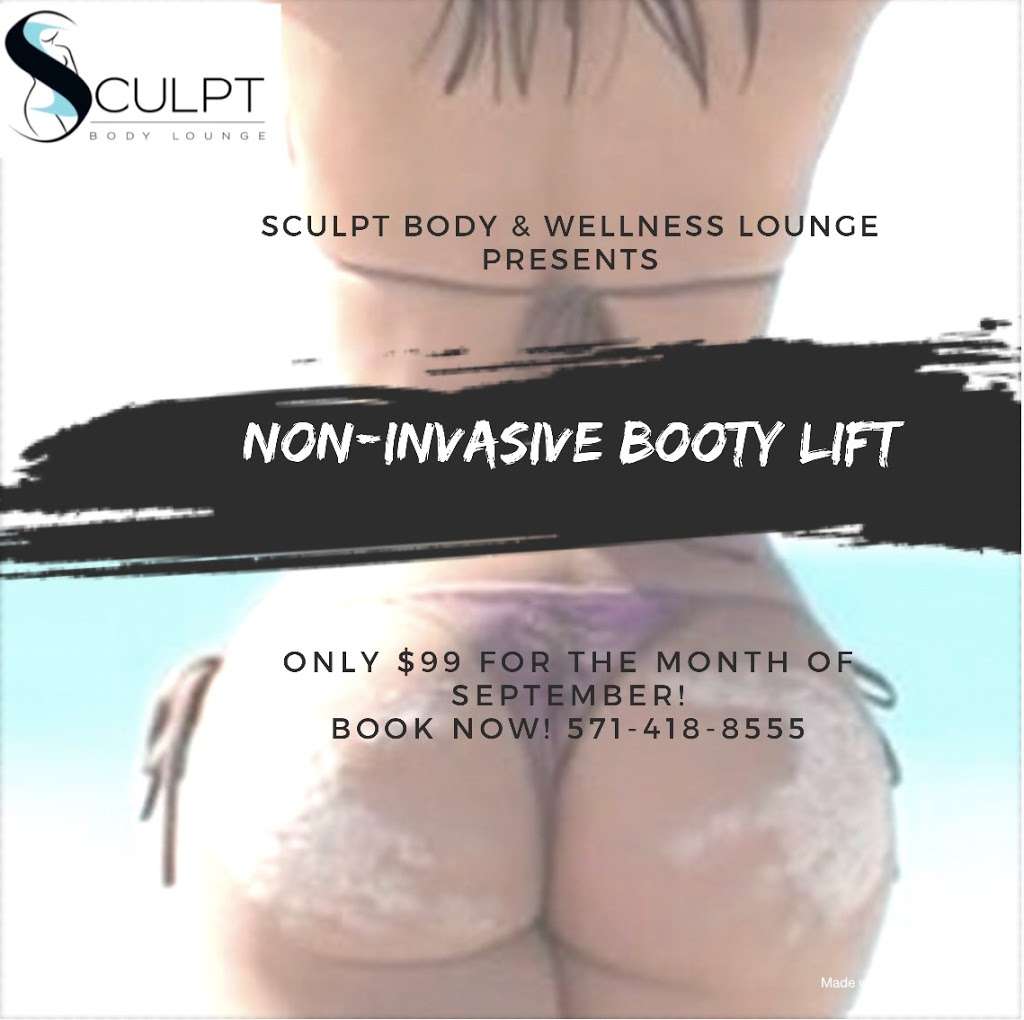 Sculpt Body & Wellness Lounge | 14142 Minnieville Rd #202, Dale City, VA 22193, USA | Phone: (571) 418-8555