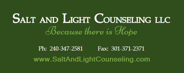 Salt and Light Counseling LLC | 1707 Rosemont Ave, Frederick, MD 21702, USA | Phone: (240) 347-2581